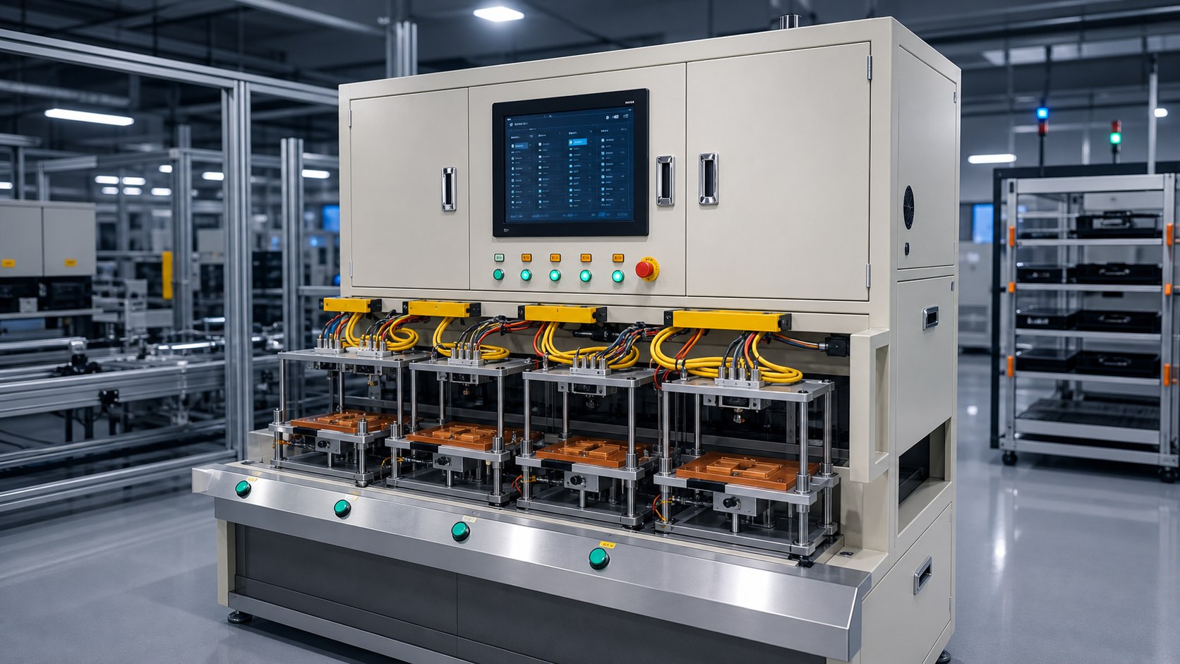 控制器检测与 HMI 工位